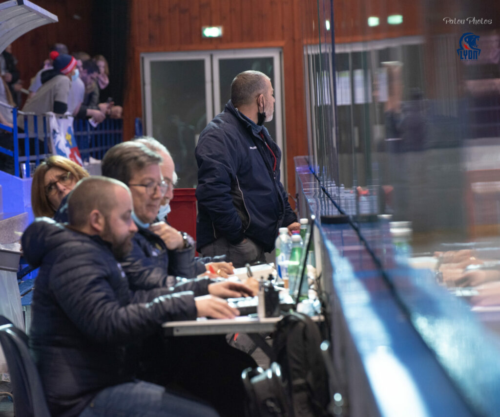 Table de marque Lyon Hockey Club