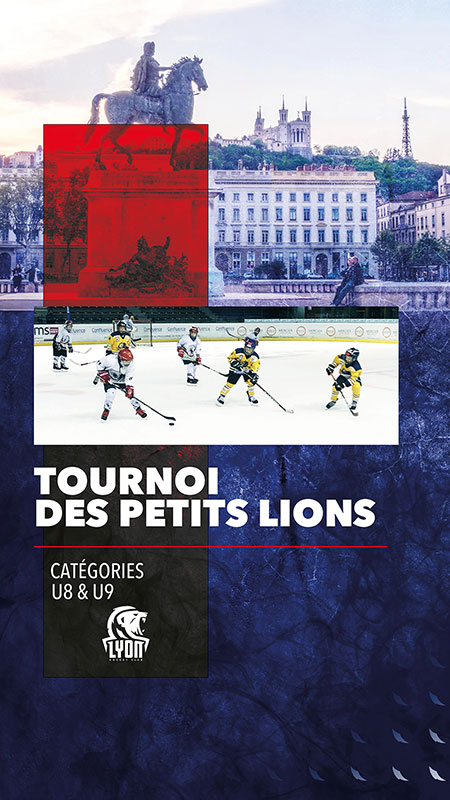 Tournoi des petits lions u8u9 lyon hockey club