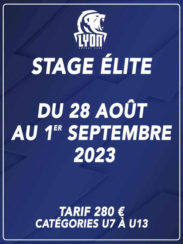 Stage elite Lyon hockey club