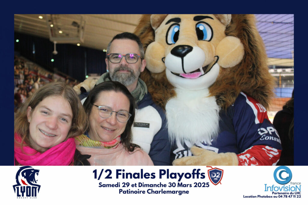 Photobooth infovision lyon hockey club123