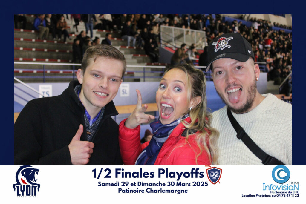 Photobooth infovision lyon hockey club19
