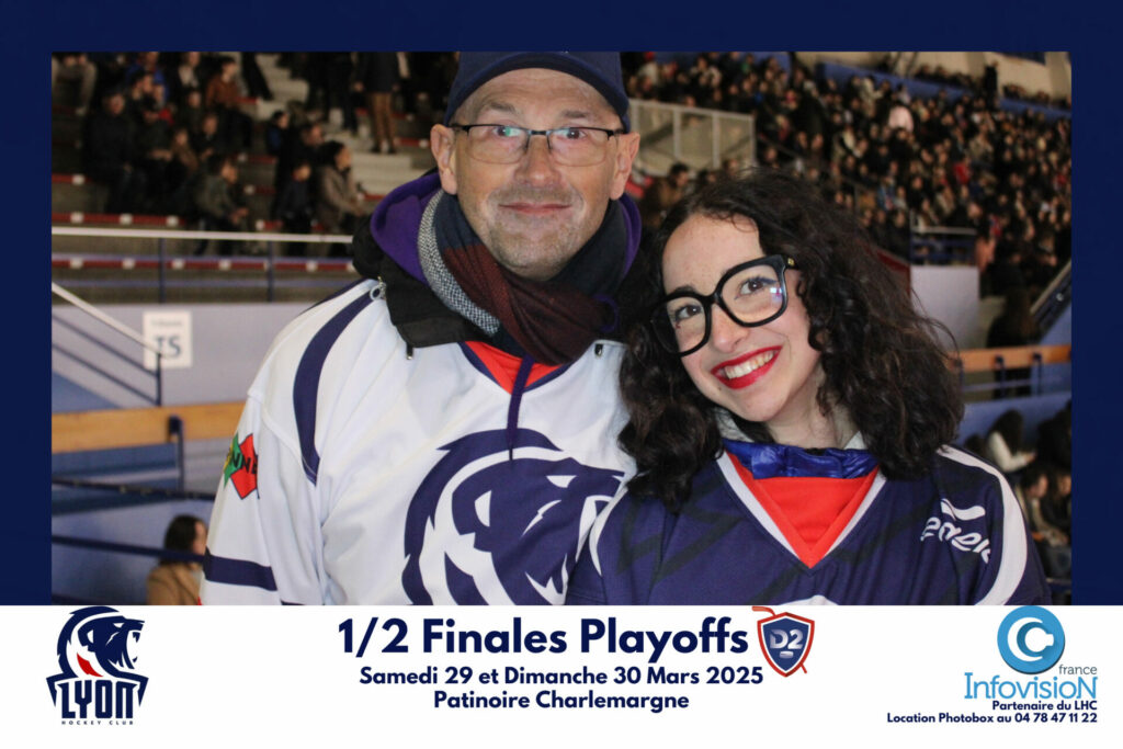 Photobooth infovision lyon hockey club21