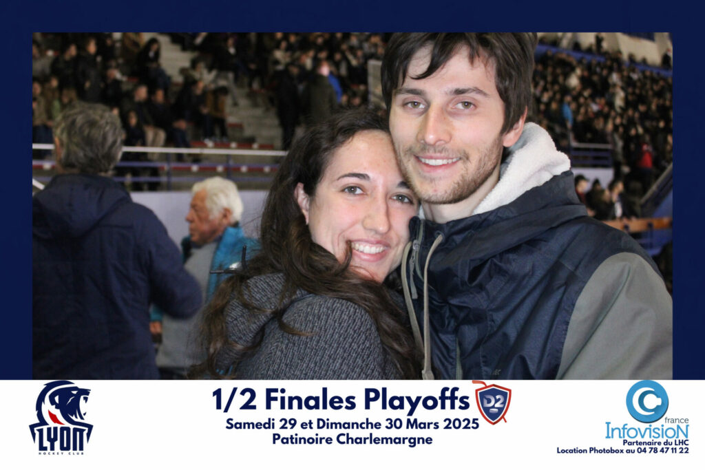 Photobooth infovision lyon hockey club39