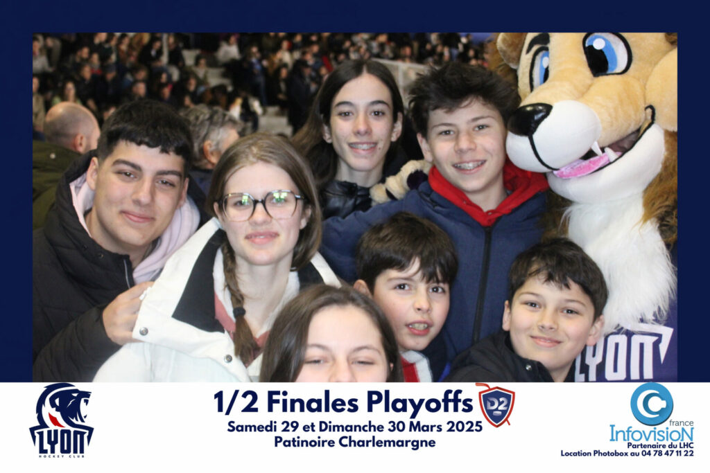 Photobooth infovision lyon hockey club46