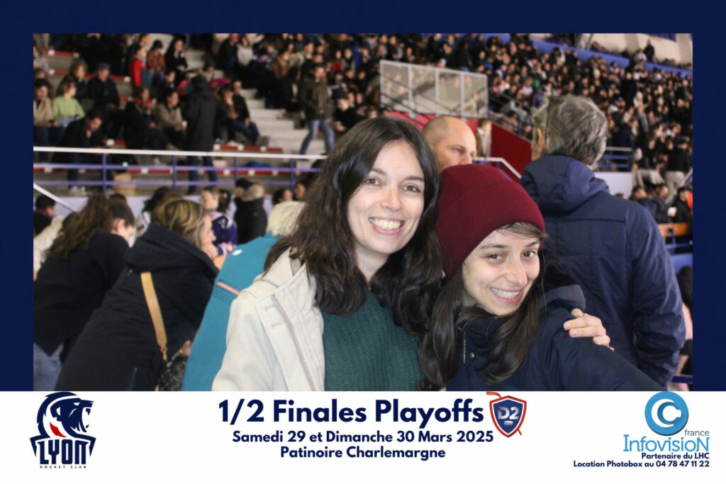 Photobooth infovision lyon hockey club67