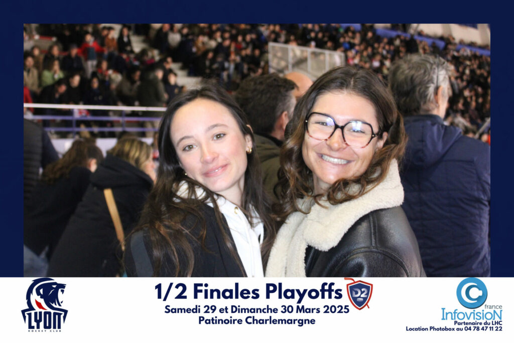 Photobooth infovision lyon hockey club69