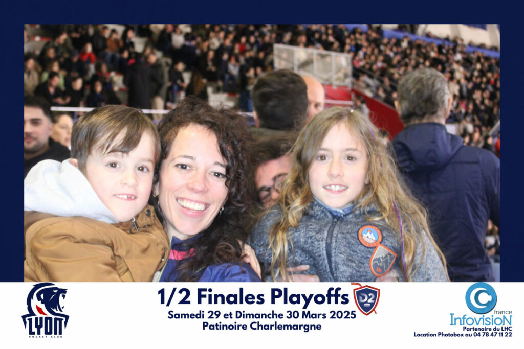Photobooth infovision lyon hockey club71
