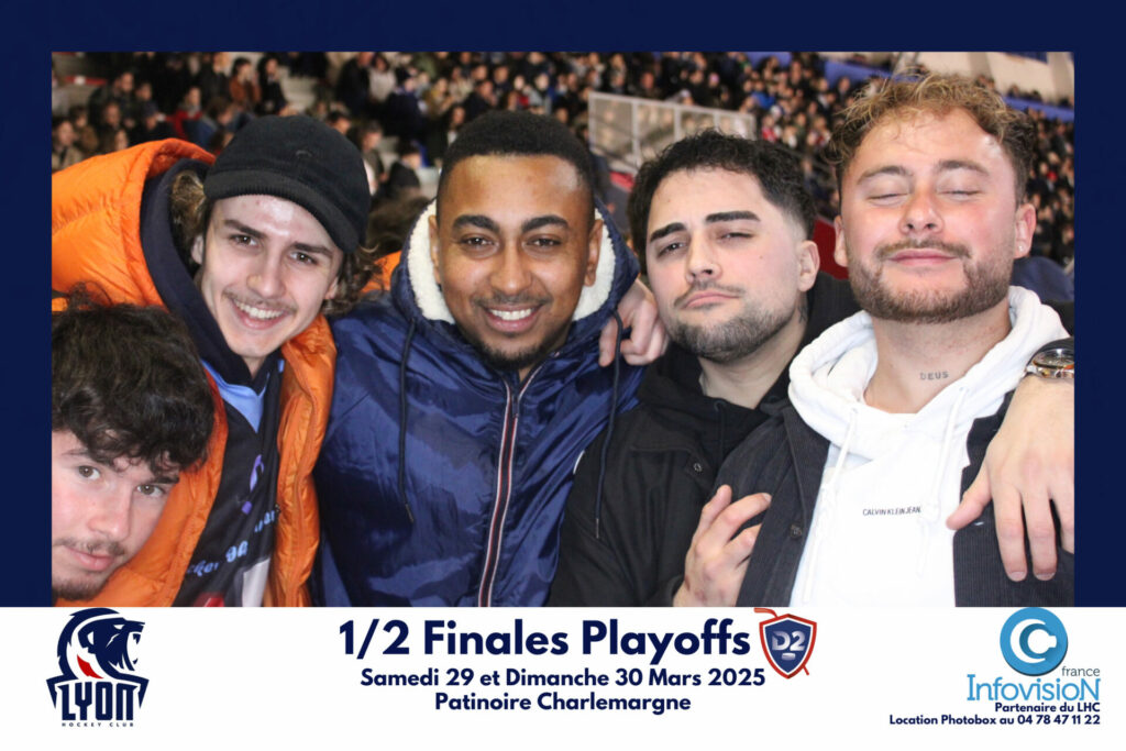 Photobooth infovision lyon hockey club72