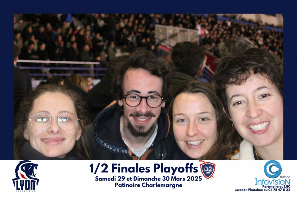 Photobooth infovision lyon hockey club73