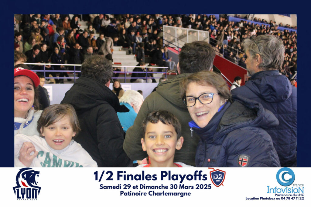 Photobooth infovision lyon hockey club76