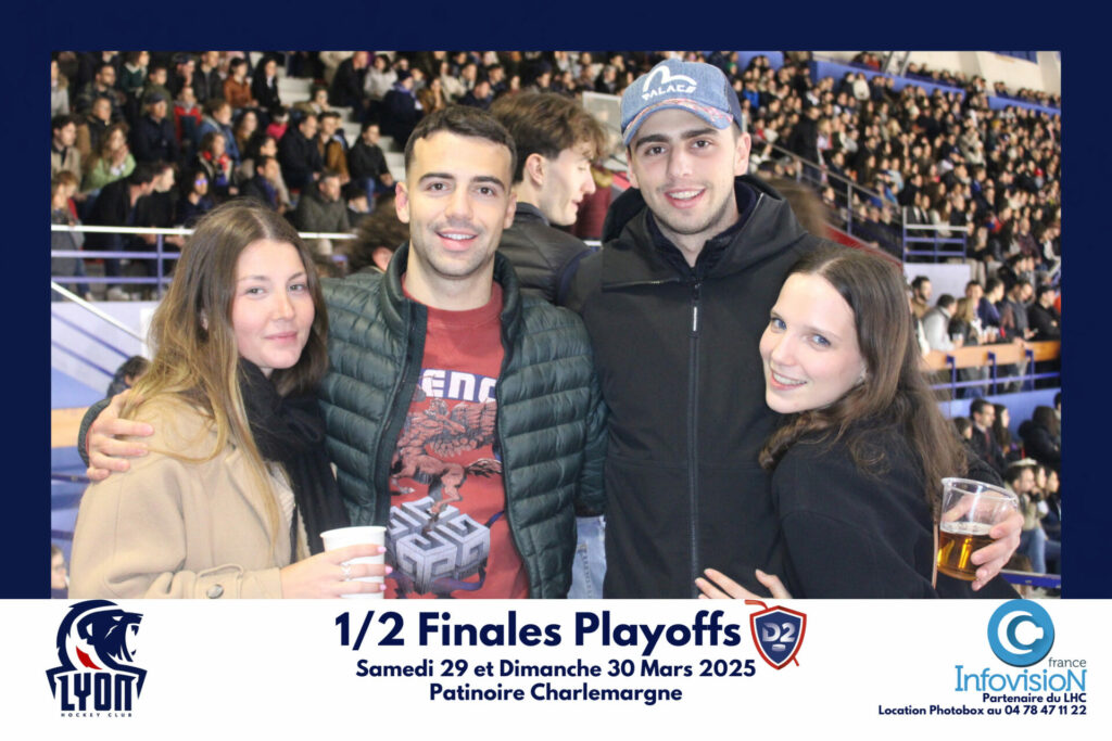 Photobooth infovision lyon hockey club82