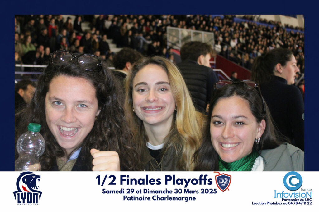 Photobooth infovision lyon hockey club83