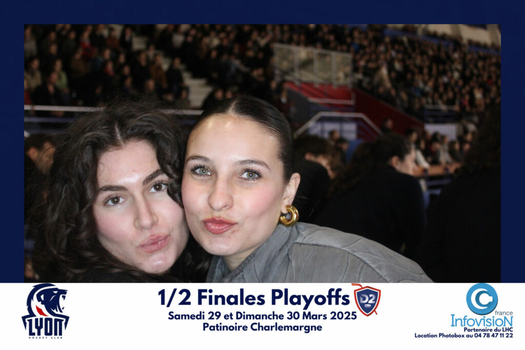 Photobooth infovision lyon hockey club87