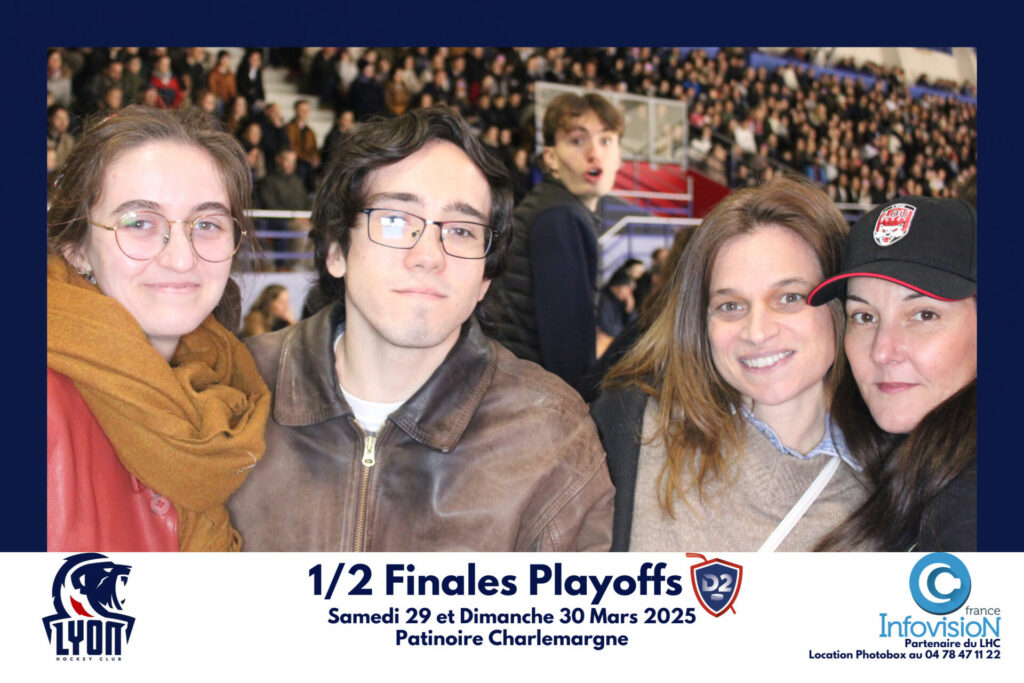 Photobooth infovision lyon hockey club89
