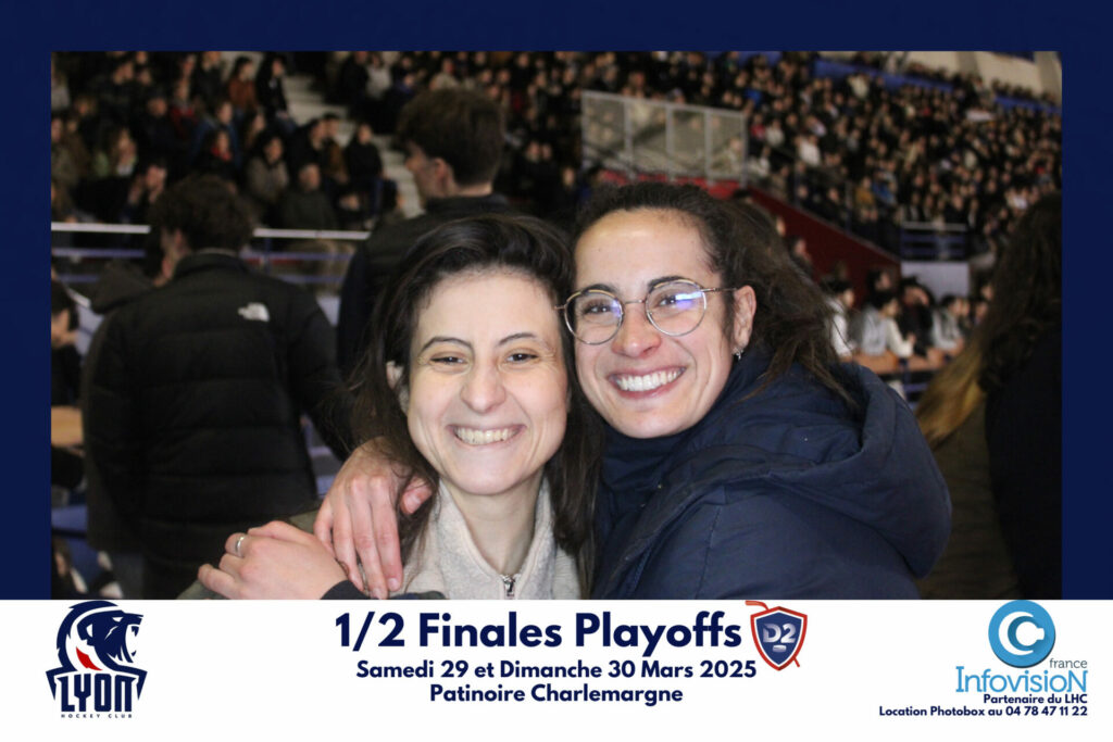 Photobooth infovision lyon hockey club91