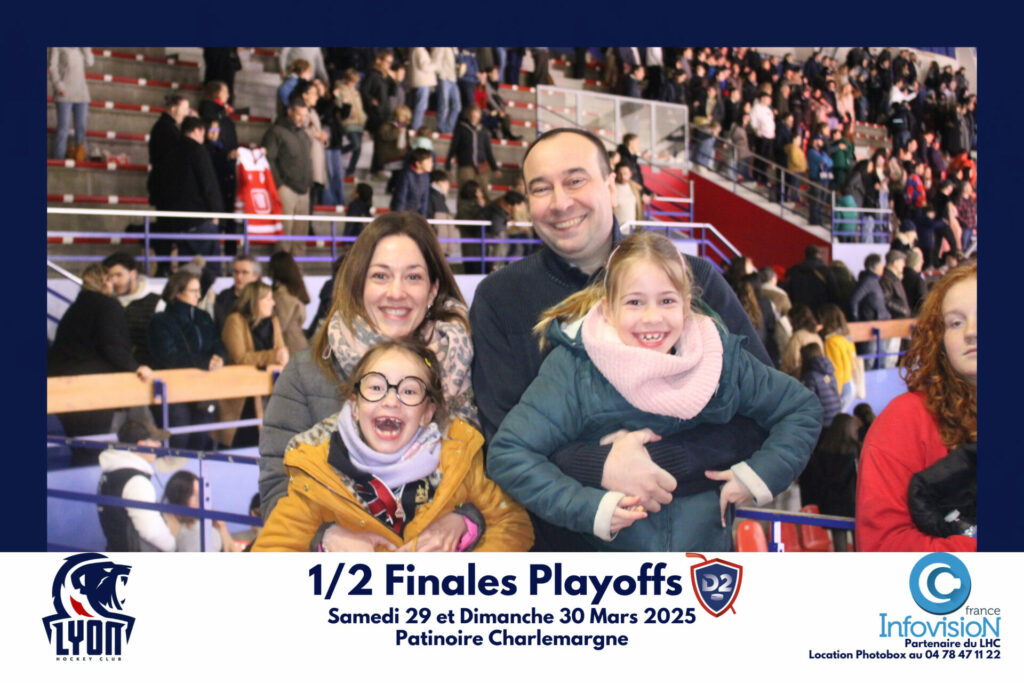 Photobooth infovision lyon hockey club95