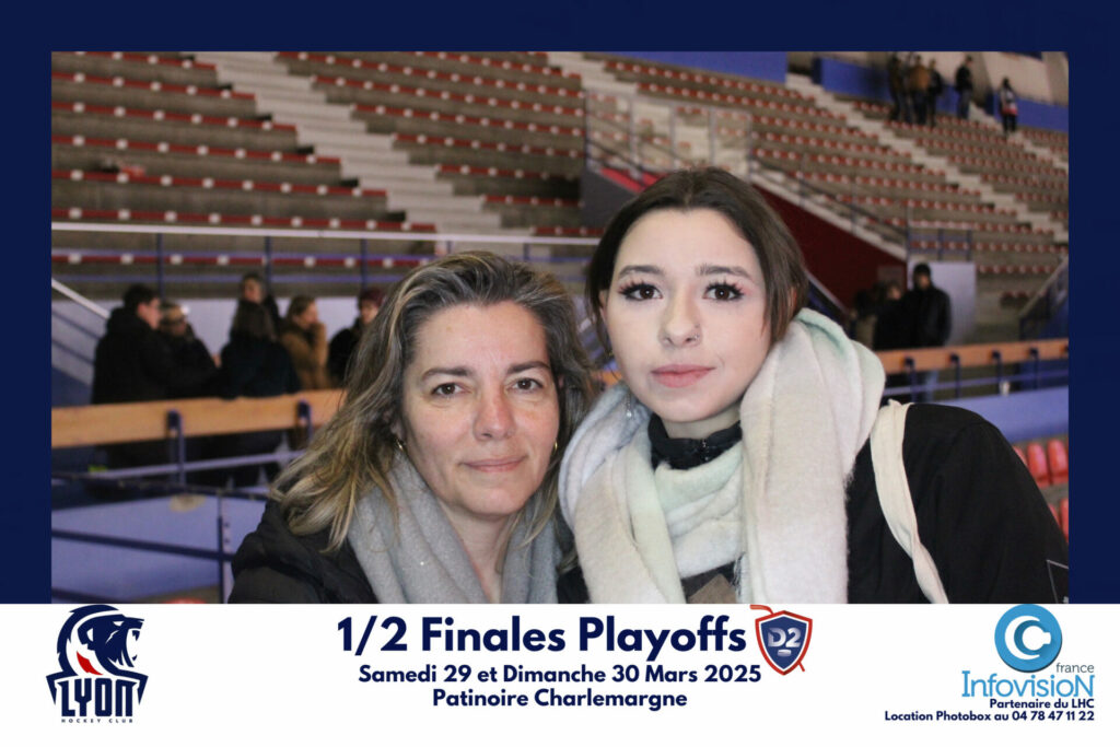 Photobooth infovision lyon hockey club99
