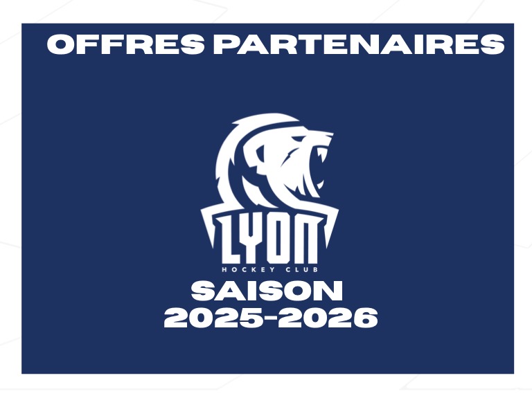 Plaquette partenariat lyon hockey club