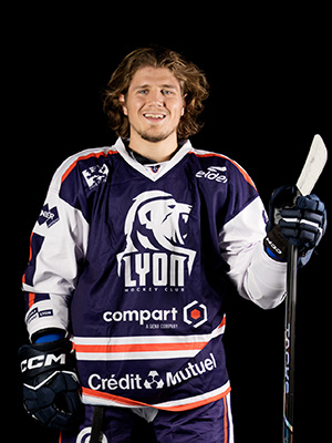 71 dmitrii dudkin lyon hockey club