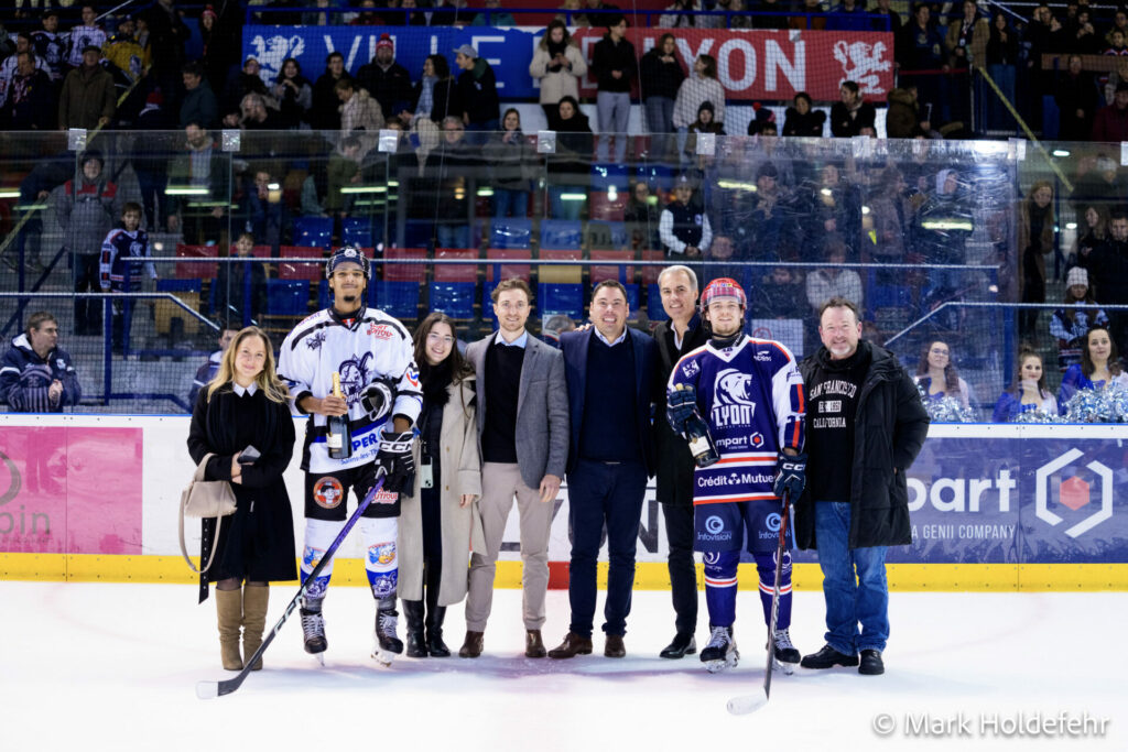 Lyon vs hcmp lyon hockey club40