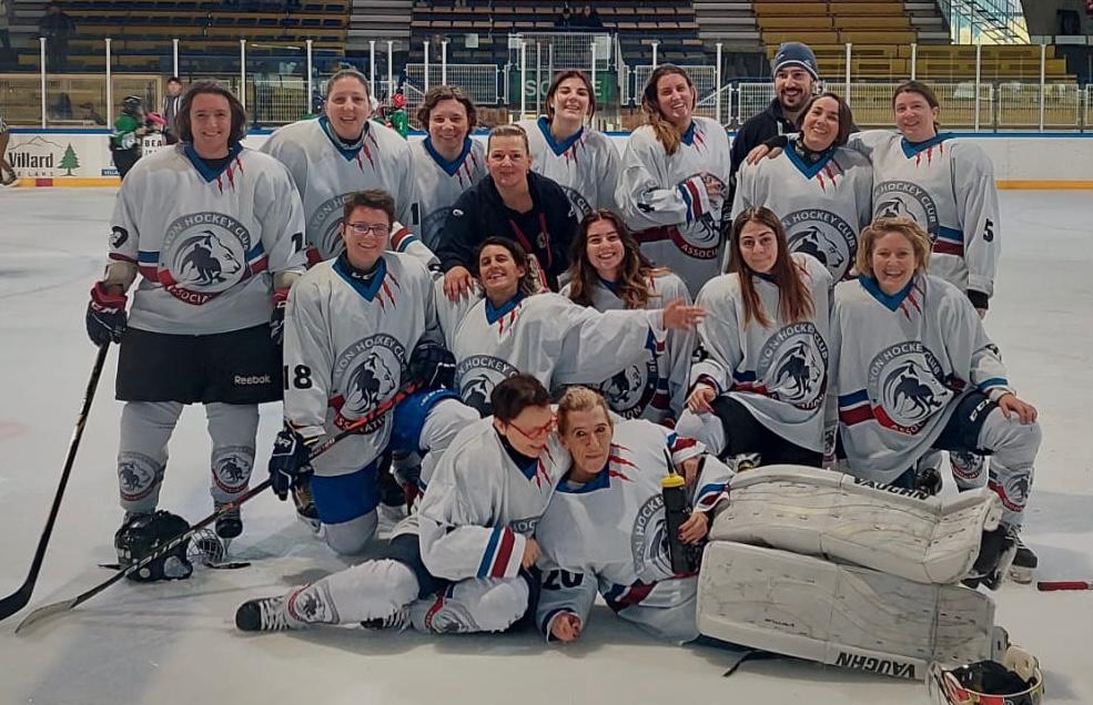 tournoi feminin villard de lans equipe lyon hockey club